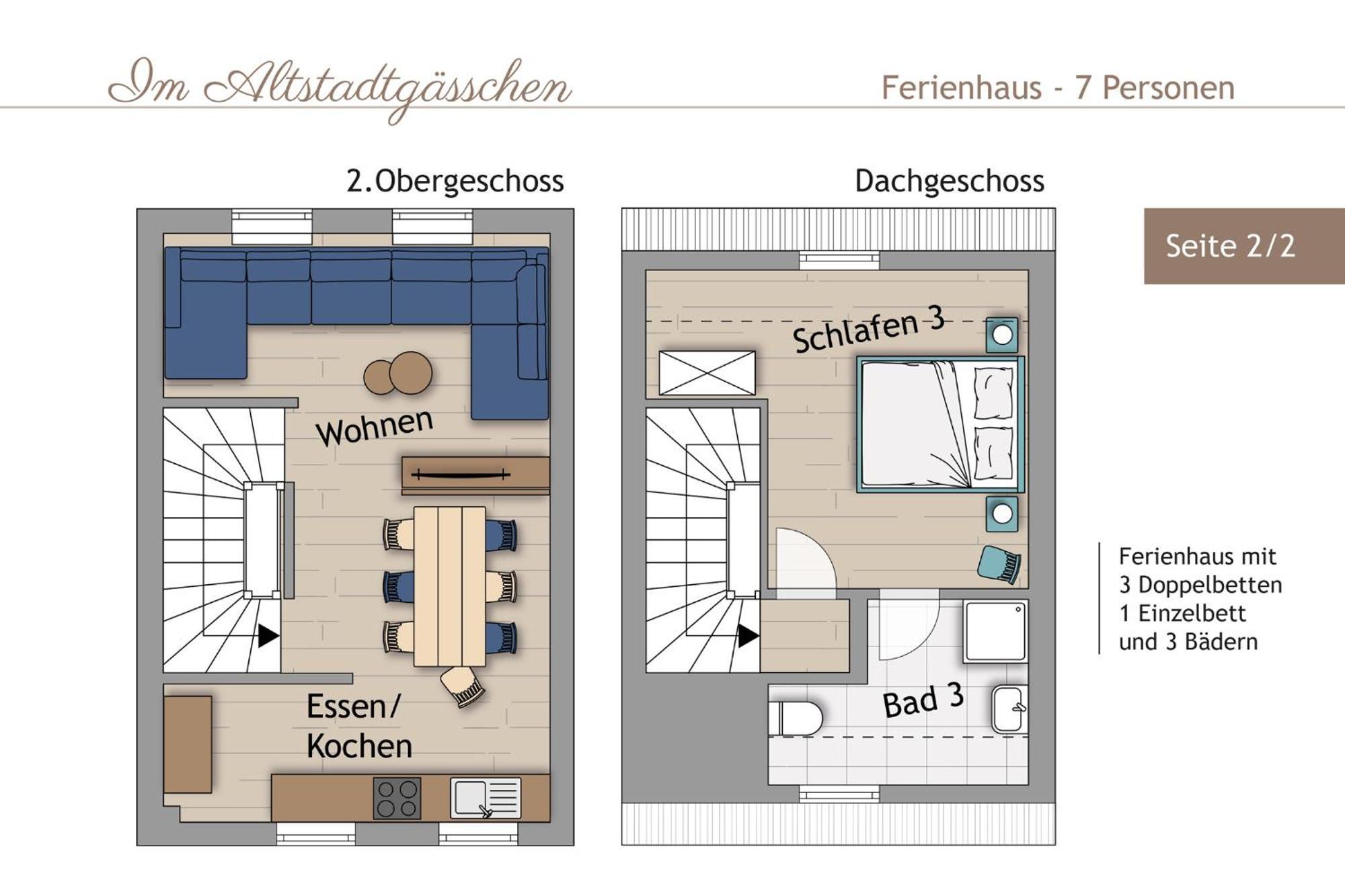 Villa Ferienhaus Im Altstadtgaesschen Mit 3 Badezimmern Quedlinburg Exterior foto